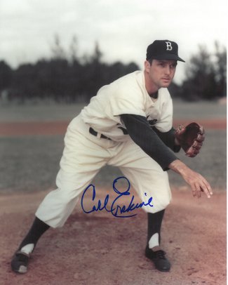 Picture of Athlon CTBL-012846 Carl erskine Signed Brooklyn Dodgers Photo - 8 x 10