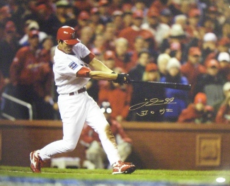 Picture of Athlon CTBL-013992 So Taguchi Signed St. Louis Cardinals Photo Batting - 2006 World Series ChampsEnglish - Japanese - 16 x 20
