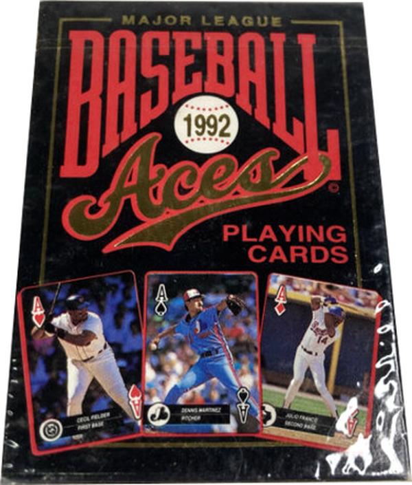 CTBL-036141 1992 US MLB Baseball Aces Playing Cards - Factory Sealed - Ken Griffey Jr., 54 Cards -  RDB Holdings & Consulting, CTBL_036141