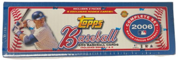 CTBL-A31930 2006 Topps MLB Baseball Factory Sealed Complete Unopened Set Card with 1 & 2-659 Series -  RDB Holdings & Consulting, CTBL_A31930