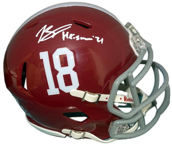 CTBL-036246 Bryce Young Signed Alabama Crimson Tide Riddell Speed Mini Helmet - No.18 - Heisman 21- Beckett - BAS Witnessed -  RDB Holdings & Consulting, CTBL_036246