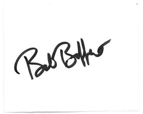 CTBL-031864 Robert Bob Baffert Signed 3.5 x 4.5 in. Cut Signature - COA