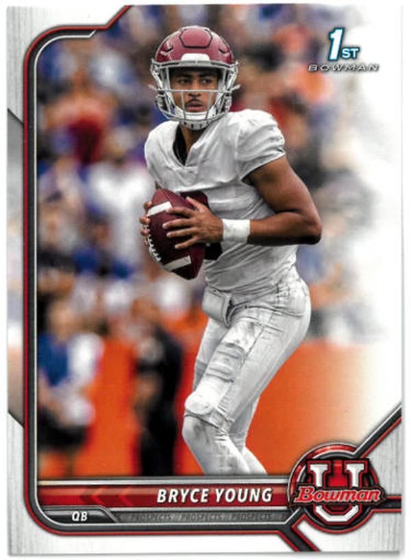 CTBL-036387 Bryce Young 2022 Bowman U Rookie Card RC - No.4