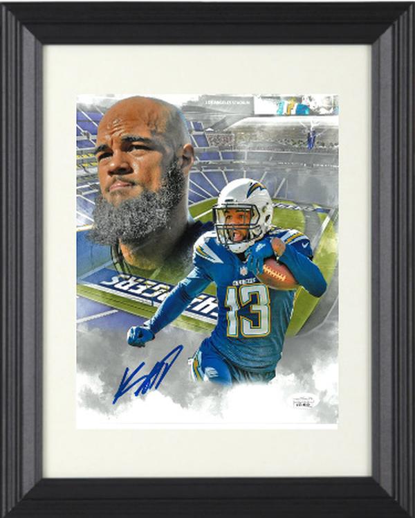 CTBL-F29105 Keenan Allen Signed Los Angeles & San Diego Chargers Collage 8 x 10 in. Photo - JSA Witnessed