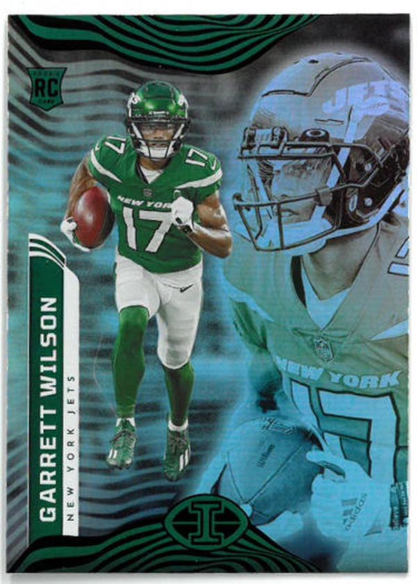 CTBL-036529 Garrett Wilson New York Jets 2022 Panini Illusions Rookie Card RC No.77