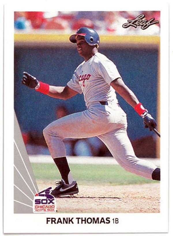 CTBL-036664 Chicago White Sox Frank Thomas 1990 Leaf Rookie Card RC No.300-HOF