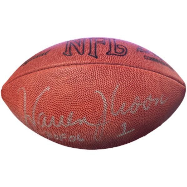 Picture of RDB Holdings CTBL-036956 Warren Moon Signed Official NFL Tagliabue Football