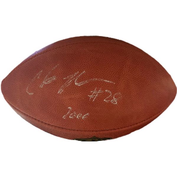 Picture of RDB Holdings CTBL-036972 Chris Johnson Signed Official NFL Duke Football