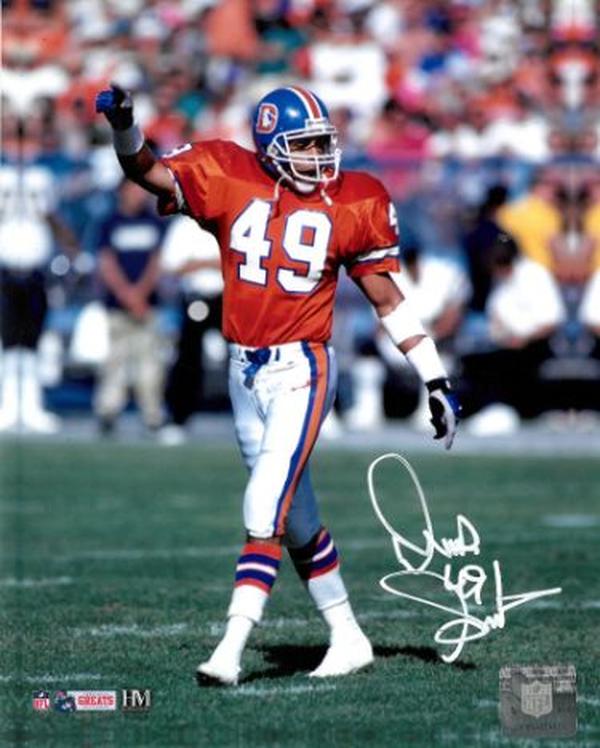 Picture of Athlon CTBL-037465 8 x 10 in. No.49 NFL Dennis Smith Signed Denver Broncos Photo - Denver Autographs COA