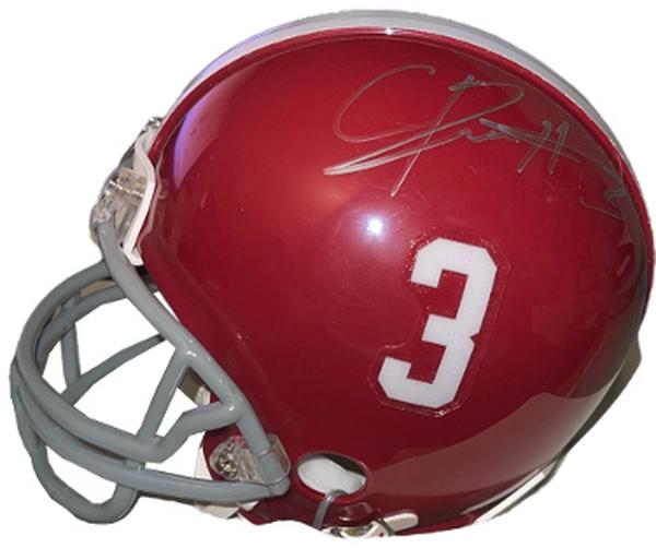 CTBL-037196 Calvin Ridley Signed Alabama Crimson Tide Riddell NCAA No.3 Mini Helmet with COA 2015-2017 National Champs-Falcons -  Athlon, CTBL_037196