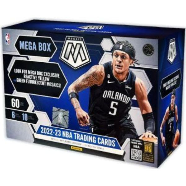 CTBL-037552 2022-2023 Panini Mosaic NBA Basketball Mega Box - Pack of 6 - 10 Card per Pack -  RDB Holdings & Consulting, CTBL_037552