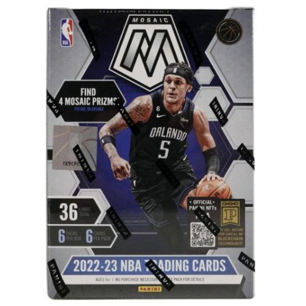 CTBL-037553 2022-2023 Panini Mosaic NBA Basketball Blaster Box - Pack of 6 - 6 Card per Pack -  RDB Holdings & Consulting, CTBL_037553