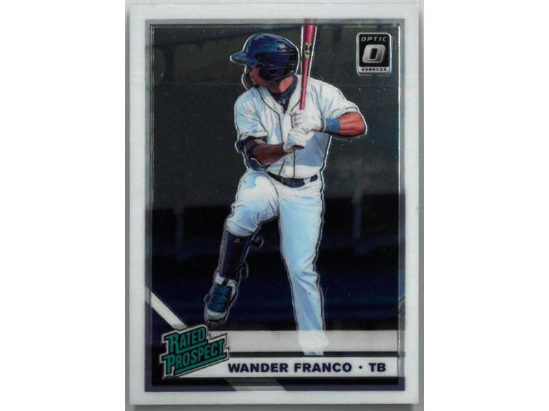 Picture of Athlon CTBL-037811 Major League Baseball Tampa Bay Rays Wander Franco 2019 Donruss Optic Rated Prospect Rookie Card - RP-7