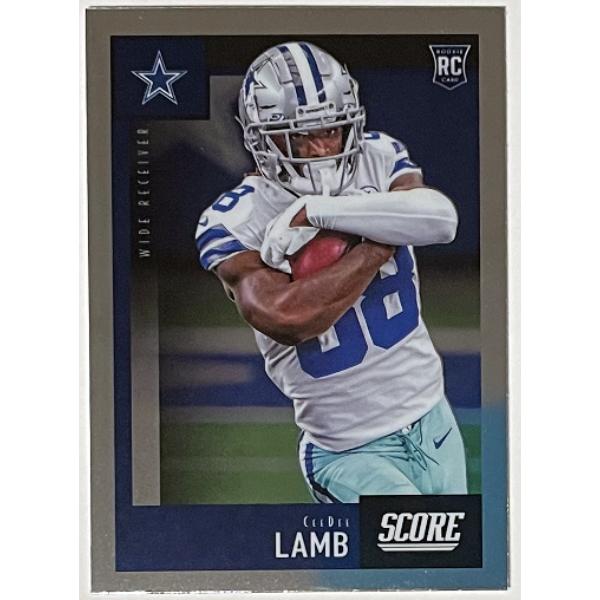 CTBL-037950 CeeDee Lamb 2020 Panini Chronicles Score Rookie Card with No.451 - Dallas Cowboys -  Athlon, CTBL_037950