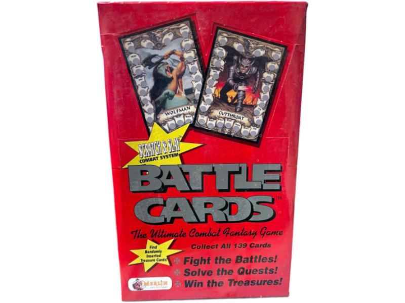 Picture of Athlon CTBL-038019 1993 Merlin Battle Cards The Ultimate Combat Fantasy Game Factory Sealed Booster Box - Pack of 36
