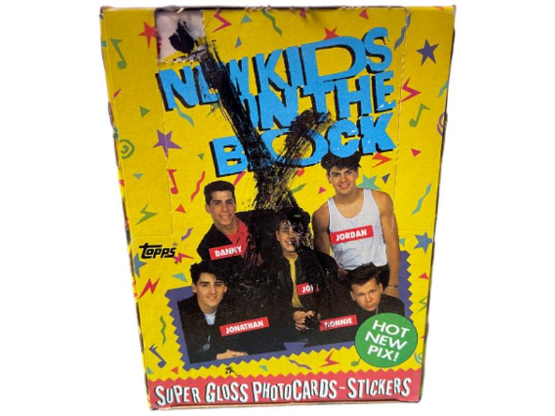 Picture of Athlon CTBL-038020 1989 Topps Kids on The Block Trading Cards Box - Pack of 36