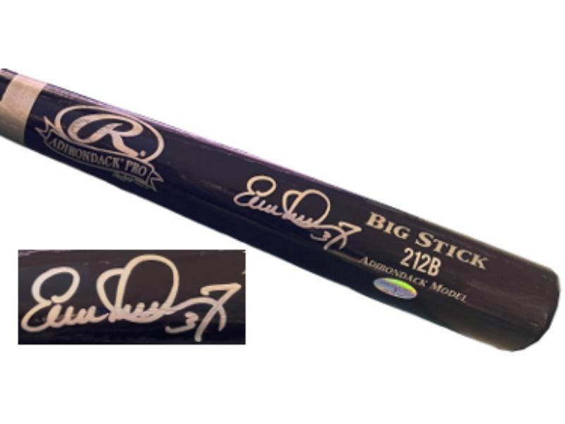 Picture of RDB Holdings & Consulting CTBL-038332 Evan Longoria Signed Rawlings Big Stick Black 212B Adirondack Model Bat - Tampa Bay Rays & Diamondbacks