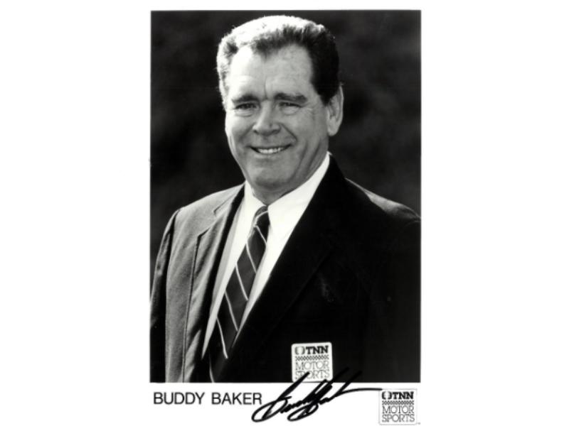 CTBL-038577 Buddy Baker Signed TNN Motor Sports Nascar Cup Series B&W 8 x 10 in. Photo -  RDB Holdings & Consulting, CTBL_038577