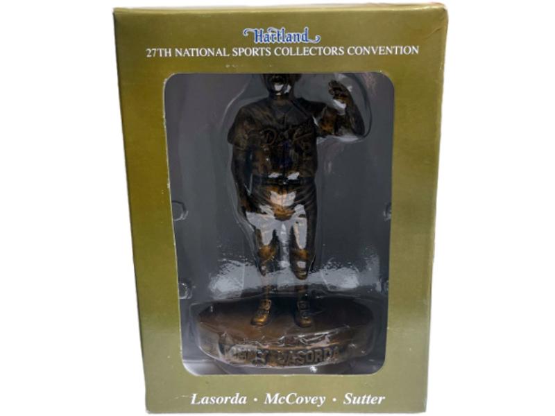 CTBL-038550 Tommy Lasorda Los Angeles Dodgers Hartland 27th National Exclusive 6.5 in. Bronze Figurine - HOF Pristine & NIB