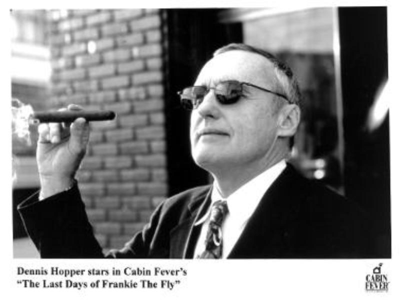 CTBL-038578 Dennis Hooper 1996 The Last Days of Frankie The Fly B&W 8 x 10 in. Photo