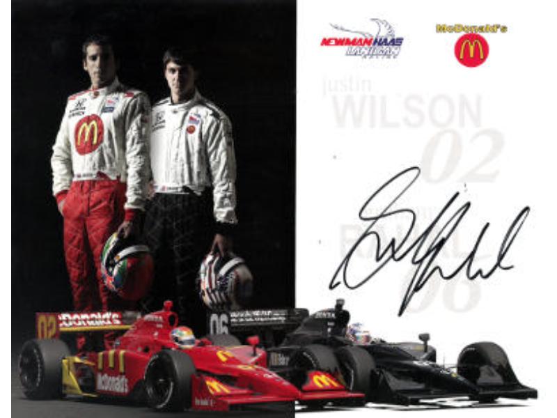 CTBL-030485 8.5 x 11 Graham Rahal Signed Indianapolis 500 Indy Car Series Photo - COA -  RDB Holdings & Consulting, CTBL_030485