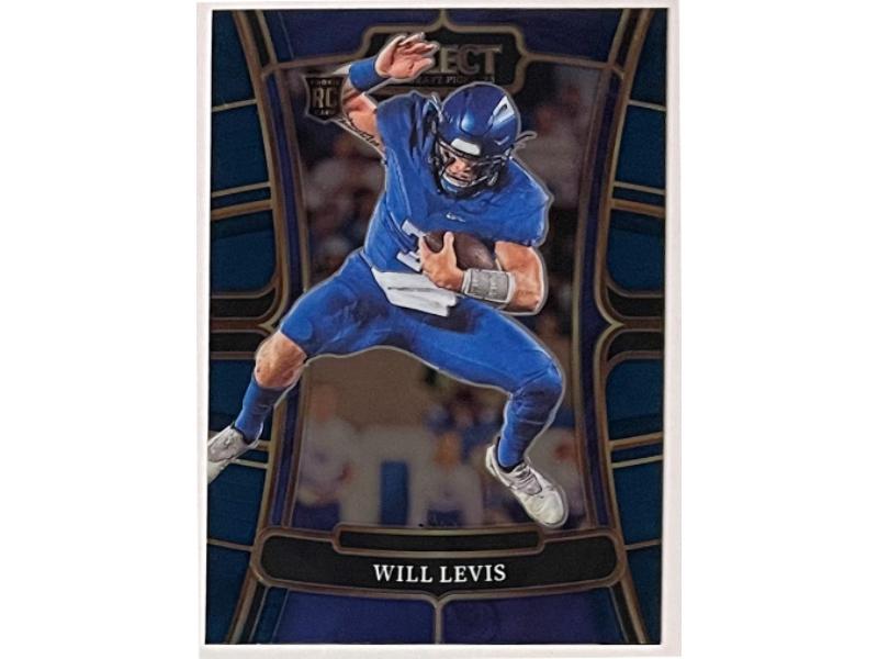 CTBL-038796 Will Levis 2023 Panini Select Draft Picks Rookie Card No.3 - Kentucky & Titans