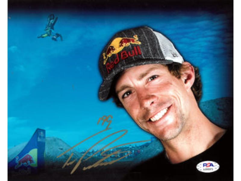 CTBL-038950 8 x 10 Travis Pastrana Signed Red Bull Racing Photo 199 imperfect-PSA AH95073- Nitro Circus, X Games & Nascar -  RDB Holdings & Consulting, CTBL_038950