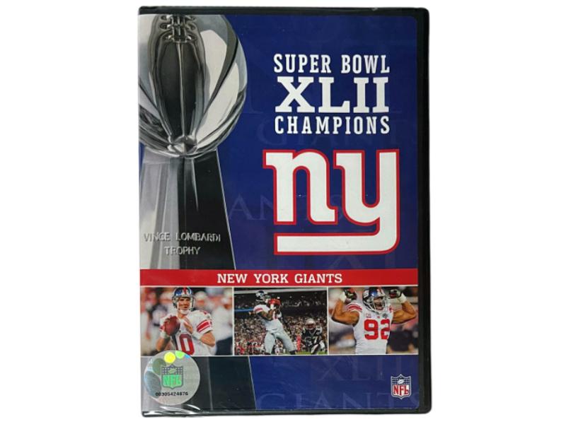 CTBL-039009   York Giants NFL Super Bowl XLII Champions - DVD 2008 -  RDB Holdings & Consulting, CTBL_039009