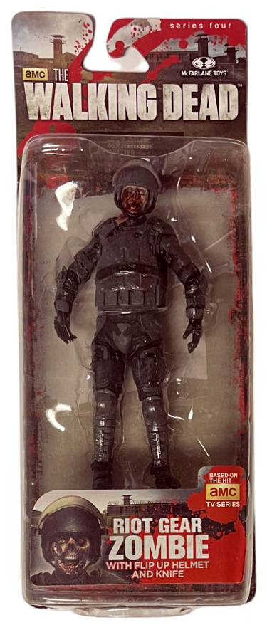 CTBL-039038 5 in. AMC The Walking Dead Gas Mask Riot Gear Zombie Action Figure Series 4-McFarlane Toys -  RDB Holdings & Consulting, CTBL_039038