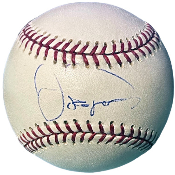 CTBL-039076 Oliver Perez Signed Official Rawlings Major League Baseball - COA - Padres, Pirates & Mets
