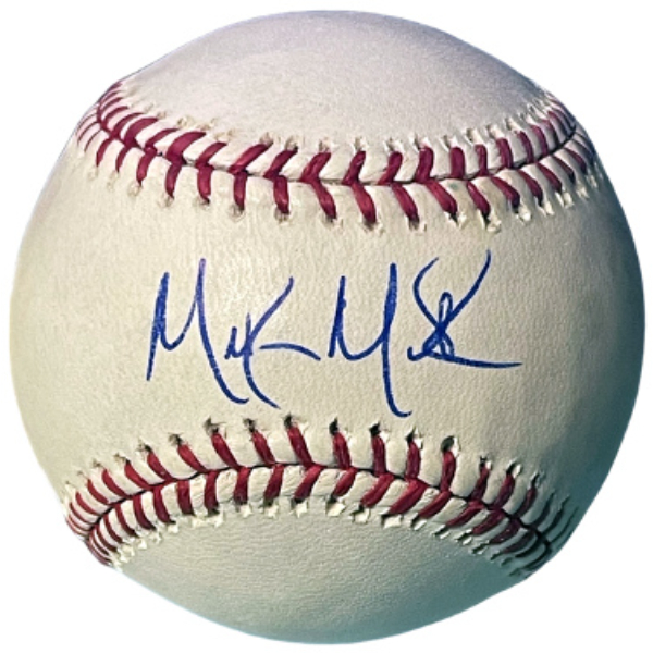 CTBL-039092 Mike Maroth Signed Official Rawlings Major League Baseball - COA - Tigers & UCF Knights
