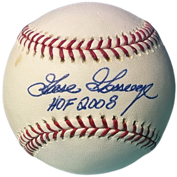 CTBL-039110 Goose Gossage Signed Official Rawlings Major League Baseball HOF 2008 Minor Tone Spots - COA -   York Yankees