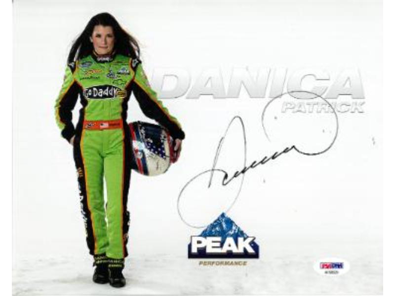 CTBL-038932 8 x 10 Danica Patrick Signed Go Daddy Photo-PSA AF90929 - Nascar, IndyCar & Peak Performance -  RDB Holdings & Consulting, CTBL_038932