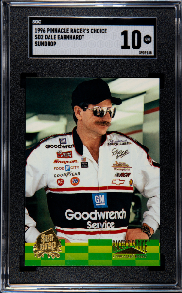 Picture of RDB Holdings & Consulting CTBL-039503 Dale Earnhardt 1996 Pinnacle Racers Choice Sundrop NASCAR Card No.SD2 - SGC Graded 10 Gem Mint