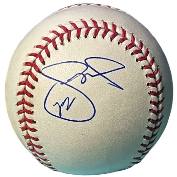 CTBL-039534 Jason Heyward Signed Official Rawlings No.22 Major League Baseball - COA - Cubs-Braves-Dodgers-5XGG-2010AS-WSC-Side Panel Sig