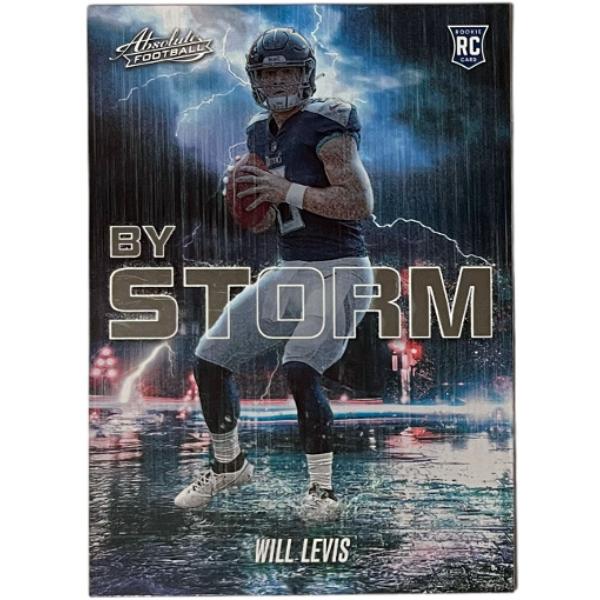 CTBL-039720 Will Levis 2023 Panini Absolute by Storm Rookie Card with RC No. BST14 - Tennessee Titans