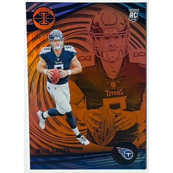 CTBL-039642 Tennessee Titans Will Levis 2023 Panini Illusions Orange Parallel Rookie Card No.95
