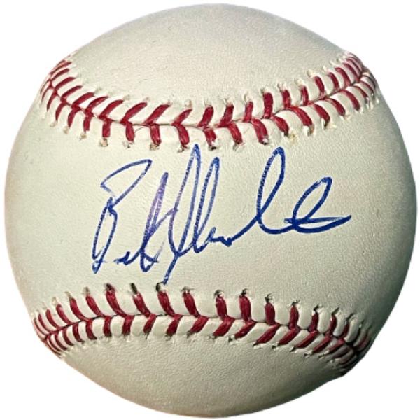 CTBL-040051 Buck Showalter Signed Official Rawlings Major League Baseball - COA - 4X Manager of the Year, Yankees, Mets & Orioles