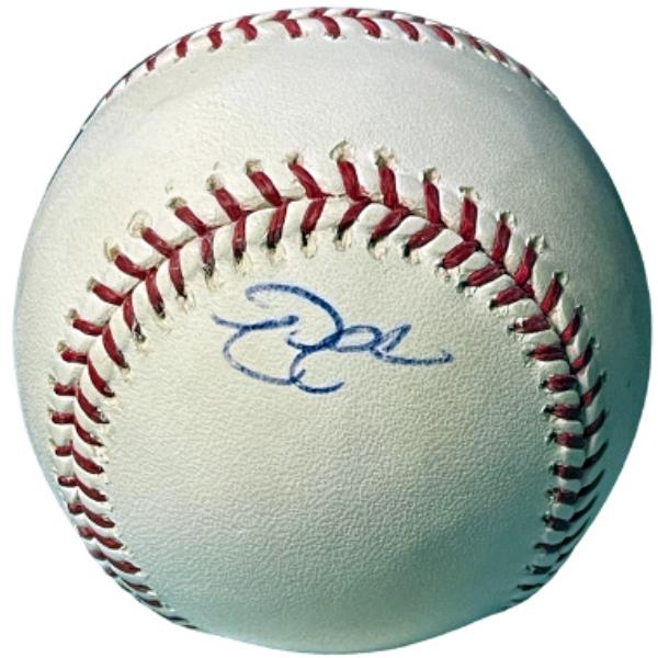 CTBL-040055 Nick Swisher Signed Official Rawlings Major League Baseball Toned - COA - Yankees & 09 WS Champs