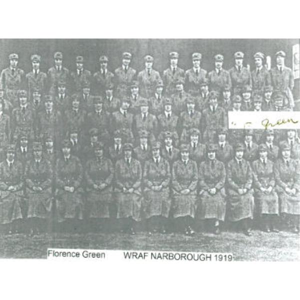 CTBL-034272 8 x 10 in. Florence Green Signed WWI Vintage Black & White Photo - PSA No.AD55303 - Last Living WWI Veteran & Womens Royal Air Force