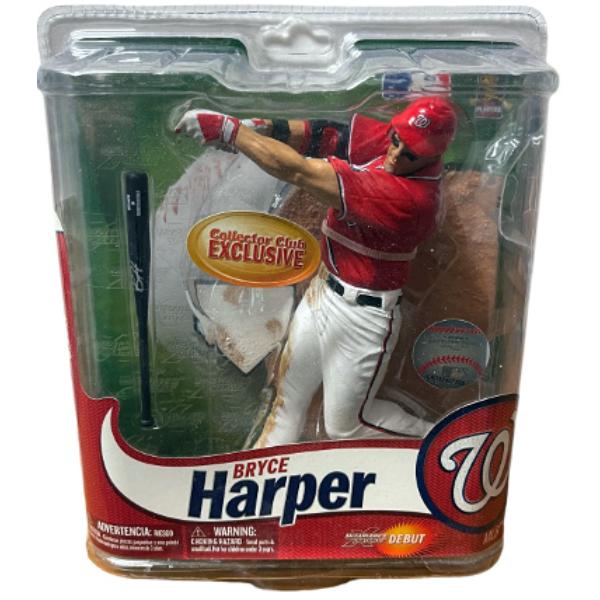 Picture of RDB Holdings & Consulting CTBL-040232 Bryce Harper MLB Washington Nationals 2012 McFarlane Toys Action Figure & Collector Club Debut