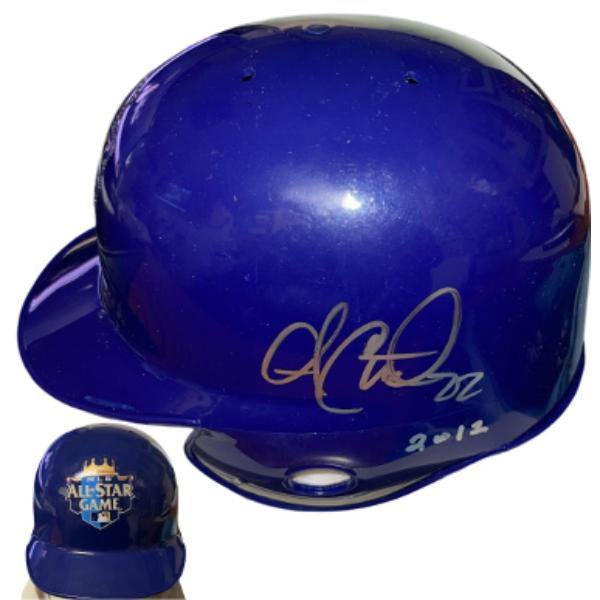 CTBL-040313 Andrew McCutchen Signed 2012 MLB All -Star Game Riddell Mini Batting Helmet - COA - Pittsburgh Pirates