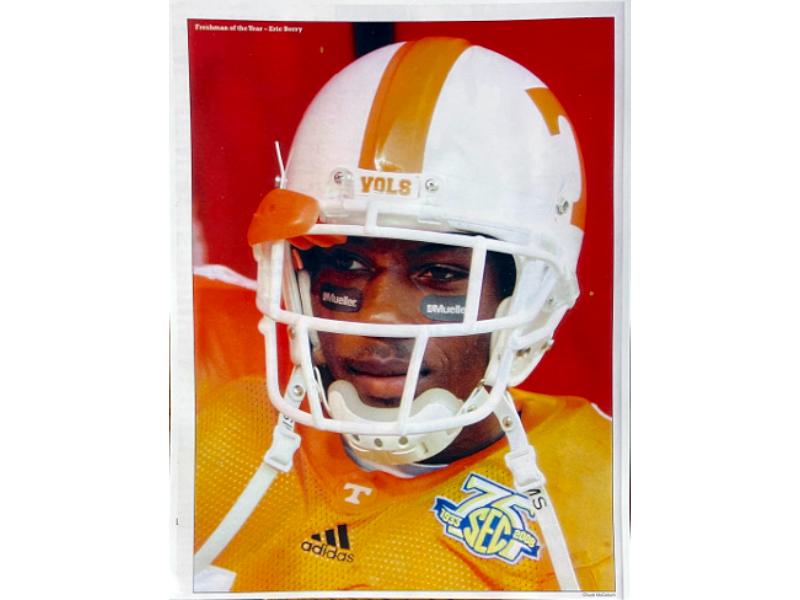 Picture of RDB Holdings & Consulting CTBL-041273 8 x 10.5 in. Eric Berry Tennessee Volunteers 2008 Athlon Sports NFL Photo - Exclusive