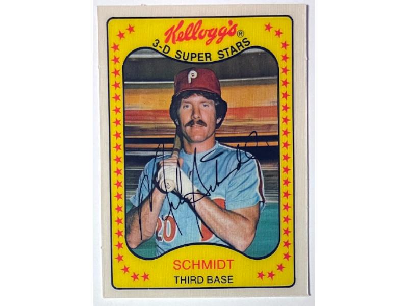 CTBL-040891 No.5 Mike Schmidt 1981 Kelloggs 3-D Super Stars MLB Card - Phillies-HOF -  RDB Holdings & Consulting, CTBL_040891
