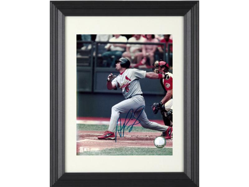Picture of RDB Holdings & Consulting CTBL-F41282 8 x 10 in. Albert Pujols Signed St. Louis Cardinals MLB Photo - Custom Framing Field Of Dreams COA - 11xAS-2X WS Champ