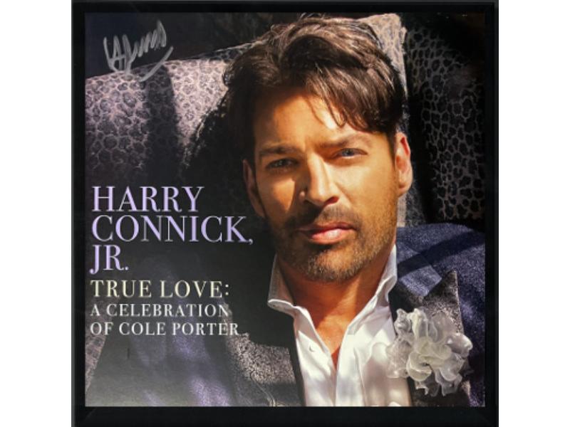 Picture of RDB Holdings & Consulting CTBL-F41022 Harry Connick Jr. Signed 2024 True Love A Celebration of Cole Porter Album Cover Vinyl LP Record Jacket with Custom Framing