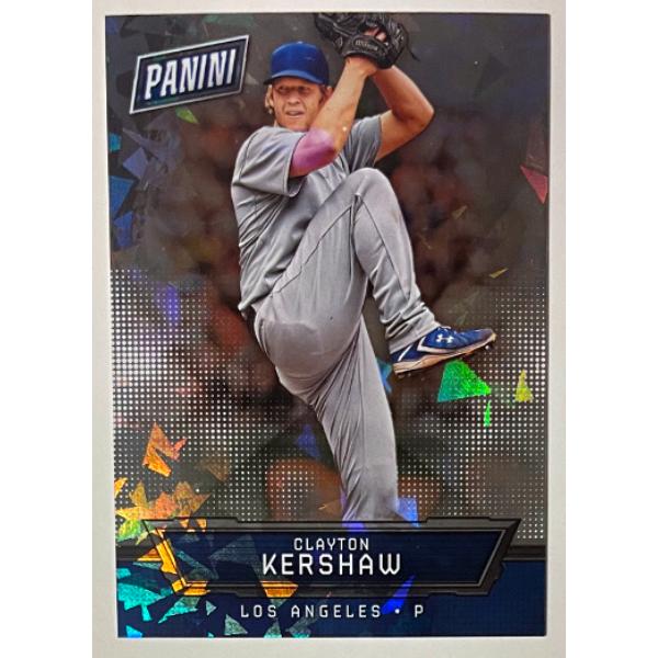 CTBL-041430 Clayton Kershaw 2016 Panini The National Convention Cracked Ice Foil Card - No.8-25 - Los Angeles Dodgers