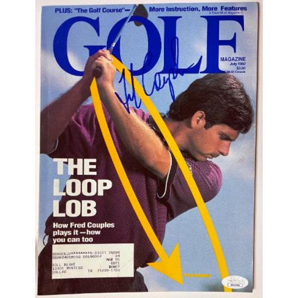 CTBL-041884 Fred Couples Signed Golf Full Magazine - July 1992 - JSA No.EE63344