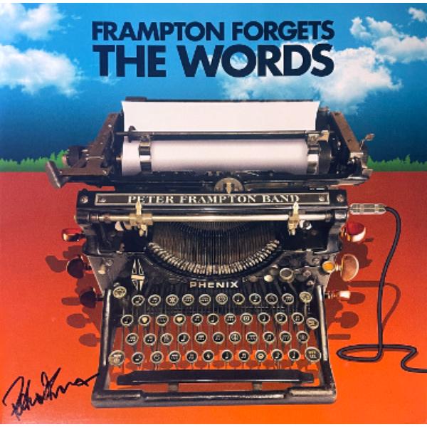 CTBL-033392 Peter Frampton Signed 2021 Frampton Forgets The Words Album Cover - LP, Vinyl & Record - JSA No.QQ34446