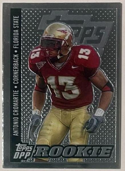 CTBL-042432 Antonio Cromartie 2006 Topps Draft Picks & Prospects Chrome No.163 Rookie Card - Florida State Seminoles